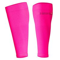 Graduated Calf Compression Sleeves (Small, Neon Pink)