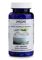 Hekma Center MSM Methyl Sulfonyl Methane - Sulfur - 100 Capsules for Hair Nail and Skin - Vegan