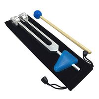 Jingolden OM136.1Hz Tuning Forks Body Tuners with Bag for Ultimate Healing and Relaxation Yoga Practice Tuner