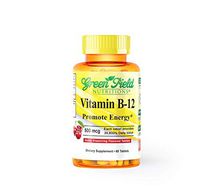 Halal B12 Vitamins 1000 mcg for Energy, 60 Sublingual Tablets