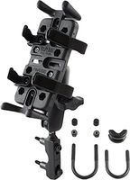 RAM MOUNTS (RAM-B-174-UN4 Combination Brake/Clutch Reservoir U-Bolt Mount with Universal Finger-Grip Holder
