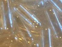 Empty Gelatin Capsules Size 5 Clear (500)