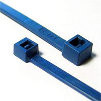 Metal Detectable Nylon Cable Ties, 100 pcs/Pack (50lb TESTED, 11" Long)