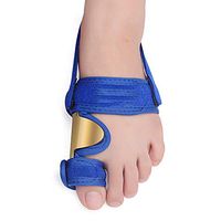 Adult Hallux Eversion Corrector Night Big Foot Bone Toe Orthopedic Mouth Correction Device Grateful for everything (Color : C)