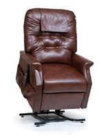 Golden Technologies - Capri 2-Postion - Lift Chair - Medium - 20"W x 19"D Seat - Chestnut