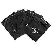 50 Smell Proof Bags - Smart Stash Weed Baggies 3x4 for Herb - Airtight Mylar Ziplock, Resealable Zipper Pouch. Reusable Odor Resistant Container, Odorless Travel Storage (Pack of 50)