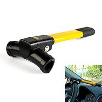 FULL WERK T-shaped Universal Anti-Theft Car Van High Security Rotary Steering Wheel Lock for SUV Truck Car