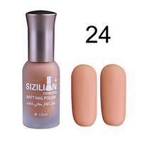 Nail Art Polish,Putars Fashion 12ml Matte Dull Nail Polish Fast Dry Long Lasting Nail Art Matte Nail Polish Gel (D)