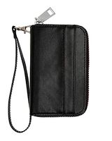 Carrying Case Compatible with JUUL, Portable Travel Storage case for Your Pocket or Bag (Device not Included) (Black Leather)