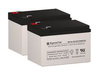 Electra Scooter Scoot-n-Go 12 Volt 12 AmpH Replacement Scooter Batteries - Set of 2
