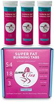 Slimmy Tabs - Super Fat Burning Effervescent Detox and Weight Loss Tabs - All Natural Ingredients, Keto Friendly, No Calories, Gluten Free, Vegan, Targets Fat Cells - 54 Tablets (Berry Blast Flavor)