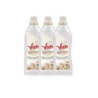 VISH White Concentrated Laundry Softener, Fabric Softener Liquid, unti Wrinkle Guard, Fresh Smell, Fabric Conditioner, Laundry Softener Liquid 33.81 FL Oz - Set of 3