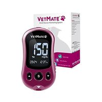 Dog Cat Diabetic Blood Glucose Home Care Meter Glucose Monitor for Pet + Test Strip 50 Sheets