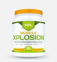 Muscle Food Labs Muscle Xplosion - PRE-Workout SWEETENED with STEVIA (Fruit Punch)