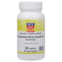 Glucosamine HCl and Vitamin D-3 Caplets - 30 ct