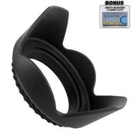 Pro Digital Hard Lens Hood For The Olympus PEN E-PL1 Digital Camera Which Has Any Of These (14-42mm ("4/3 system"), 40-150mm, 70-300mm) Olympus Lenses