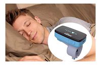 Lookee Sleep-Ring Oxygen Tracker with Notification for Low O2 Saturation Level and Heart Rate, Free APP Report for Overnight Sleep Insights. for Wellness, Sports and Aviation use only