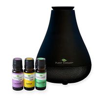 Plant Therapy Lemon, Lavender, Peppermint Set with NovaFuse Black 100% Pure, Undiluted, Therapeutic Grade Essential Oils