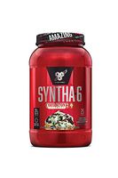 BSN Syntha-6 Whey Protein Powder, Cold Stone Creamery- Mint Mint Chocolate Chocolate Cake Flavor, Micellar Casein, Milk Protein Isolate Powder, 25 Servings