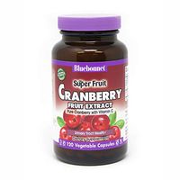 BlueBonnet Super Fruit Cranberry Supplement, 120 Count, White