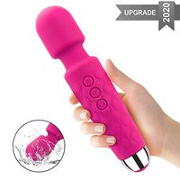Personal Massagers for Women, Bolly Handheld Electric Cordless Wand Massager for Men Muscle Aches and Sports Recovery-Rose