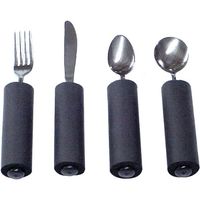 Kinsman Enterprises, Inc. (n) Built-Up Soft Handle Utensil Set/4