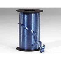 Loftus International Navy Blue 3/16 Inch Curling Ribbon 500YD Spool, Navy Blue