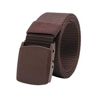 Yiiena Women Men Waist Belt Nylon Tactical Training Waistband with Plastic Buckle Hip & Waist Supports