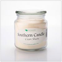 Clean Sheets 16 oz Decorator Jar Natural Soy Wax Candle