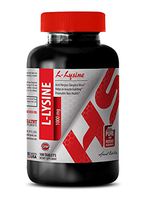 Organic lysine 1000mg - L-LYSINE Supplement 1000 MG - Boost Endurance (1 Bottle)