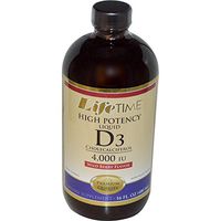 LifeTime Vitamin D 4000 Iu, Wild Berry Flavor, 16 Ounce
