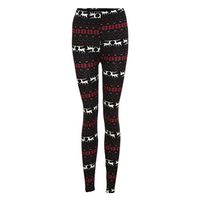 Women Leggings, Forthery Women Soft High Waist Printed Stretchy Pants Leggings (Free Size, B)