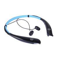 New For Samsung iPhone LG Wireless Bluetooth Stereo Headset Headphone Earphone