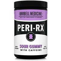 Barbell Medicine, Peri-Rx Post & Pre-Workout Powder with Caffeine, BCAA, Creatine Monohydrate, Beta Alanine, Citrulline Malate, HMB, Betaine Anhydrous, Sour Gummy Flavor, 687g