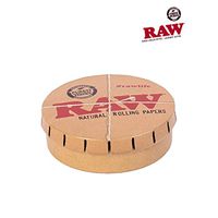 RAW Natural Rolling Papers - Metal Pop Up Storage Tin (1 Tin)