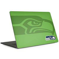 Skinit Decal Laptop Skin for MacBook Pro 13-inch with Touch Bar (2016-19) - Officially Licensed NFL Seattle Seahawks Double Vision Design