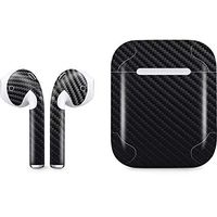 Skinit Decal Audio Skin for Apple AirPods with Lightning Charging Case - Officially Licensed Skinit Originally Designed Carbon Fiber Design