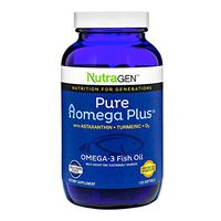 Nutragen - Pure A Omega Plus, Omega 3, Fish Oil (120 Softgel Capsules)