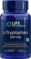 Life Extension L-Tryptophan 500 Mg, 90 vegetarian capsules