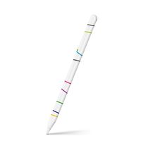 igsticker Ultra Thin Protective Body Stickers Skins Universal Decal Cover for Apple Pencil 2nd Generation (Apple Pencil Not Included) 007507 Heart　Colorful　Pattern
