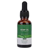 Hemp-seed Essential Oil - Edible Hemp-seed Essential Oil Pain Relief Sleep Improvement Oil (Size : 30ml/1000mg)