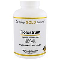 California Gold Nutrition Colostrum, Concentrated, 240 Capsules