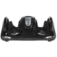 rung shop Shiatsu Foot Massager Kneading and Rolling Leg Calf Ankle w/Remote Black