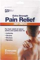 Extra Strength Pain Relief Hot Patch Bulk Case of 24