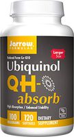 Jarrow Formulas Ubiquinol  QH-Absorb, High Absorption/Enhanced Stability, 100 mg, 120 Softgels (Packaging may vary)