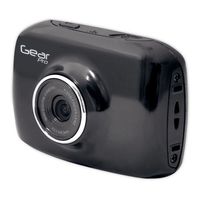 Gear-Pro High-Definition Sport ActionCam, 720p Wide-Angle Camcorder with 2.0 Touch Screen, All Mounting Gear Included - Black
