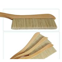 Natural Bristle Brush Broom Broom Does Not Lint, Static Bed Sweep, Broom Dust Brush, Dust Sweep (Color : Broom)