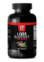 Liver Rescue - Liver Support Complex - Milk Thistle and Beef Liver - Kidney Support - eleuthero Root Capsules - 1 Bottle (100 Capsules)