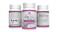 CoQ10 30 mg, Pharmaceutical Grade, All-Trans Form Produced by Fermentation, 60 High Absorption Coenzyme Q10 Supplement Capsules