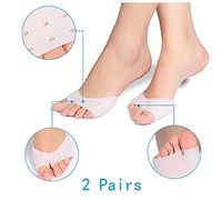 DUORUI 2 Pairs Foot Cushion, Toe Separators, Gel Bunion Pads, Forefoot Insoles for Women and Men